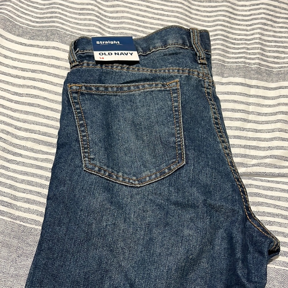 Old navy straight jeans